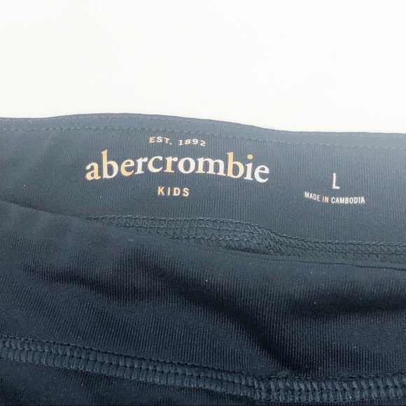 ABERCROMBIE KIDS Navy Blue Bike Shorts-Size L - Picture 3 of 3